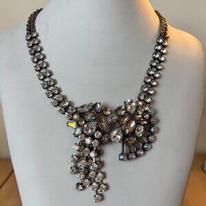 Vintage Rhinestone statement Necklace